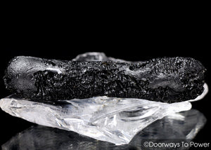 Tibetan Tektite Specimen & Synergy 12 Stone