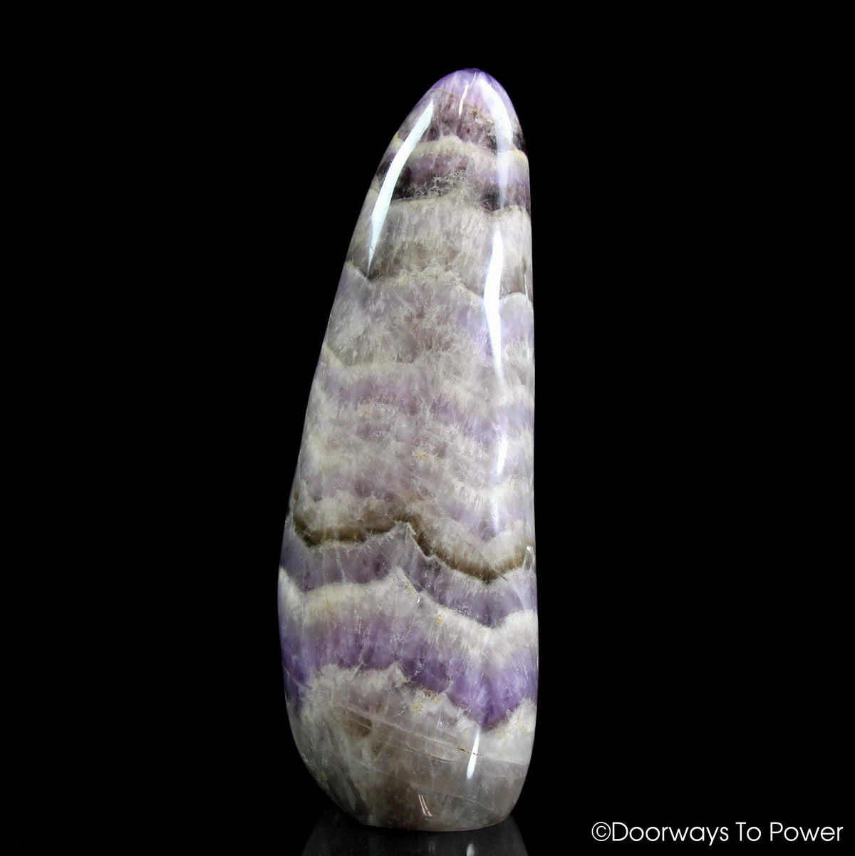 Amazez Amethyst Azeztulite Crystal Altar Stone Polished