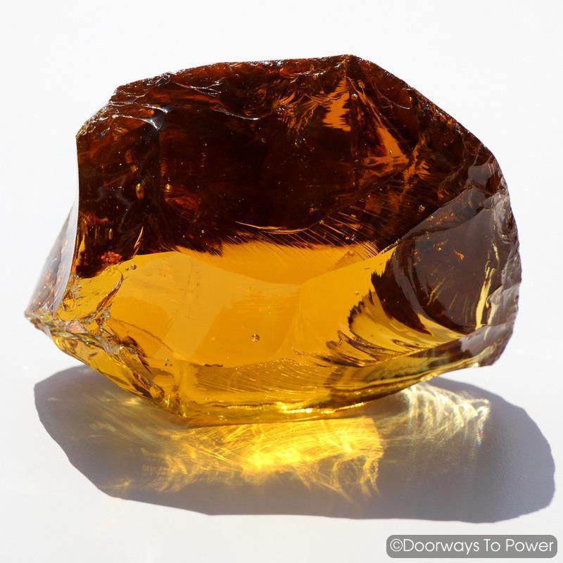 Lemurian Etherium Gold Monatomic Andara Crystal 'Light Energy'