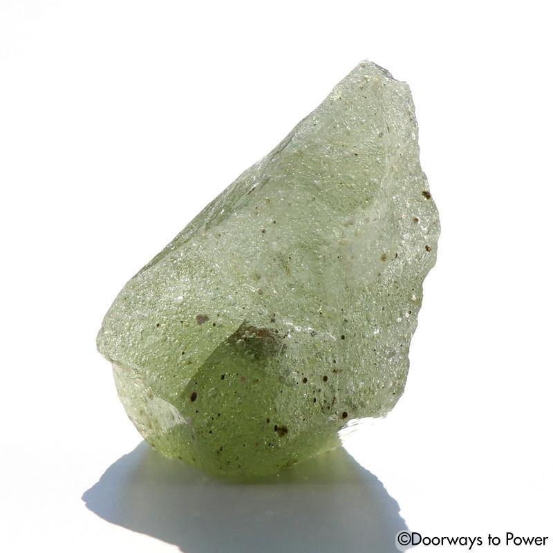 Tibetan Green Sea Foam Elder Andara Crystal 'Mahatmas Wisdom'