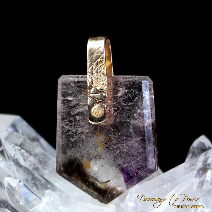 Melody Stone Super 7 Light Language Pendant ™ 14k