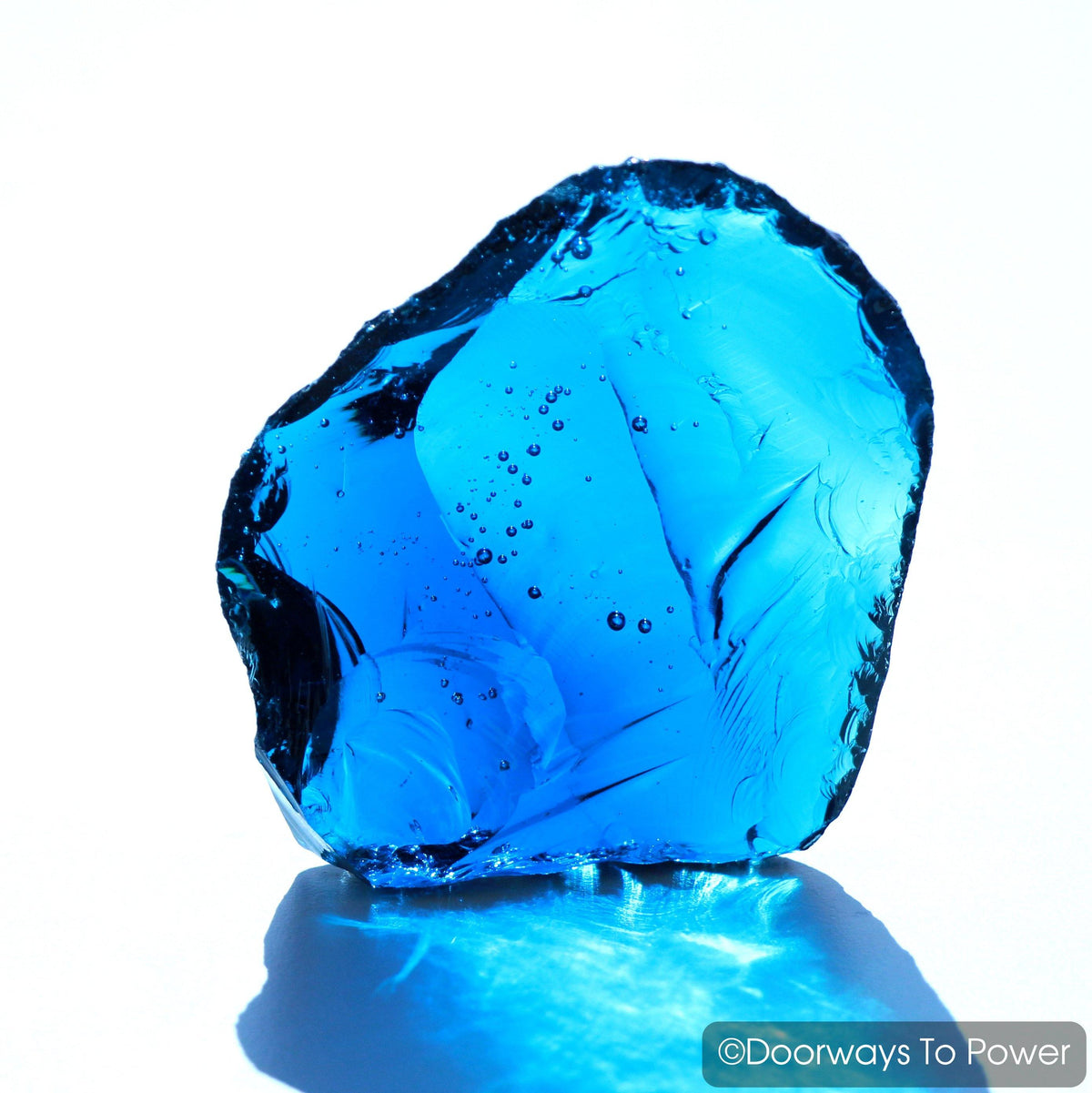 Electric Blue Atlantean Monatomic Andara Crystal 'Pleiadian Emissaries of the Light'