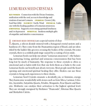 Starseed Lemurian Seed Record Keeper Crystal w/ Rainbows 'Rainbow Warrior'