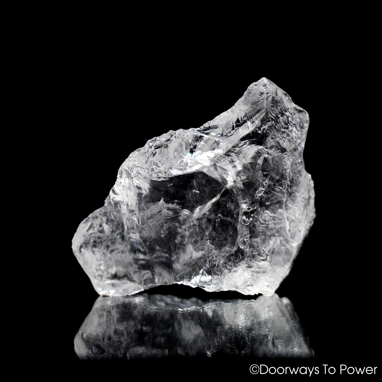 Satyaloka Clear Azeztulite Quartz Crystal Synergy 12 Stone