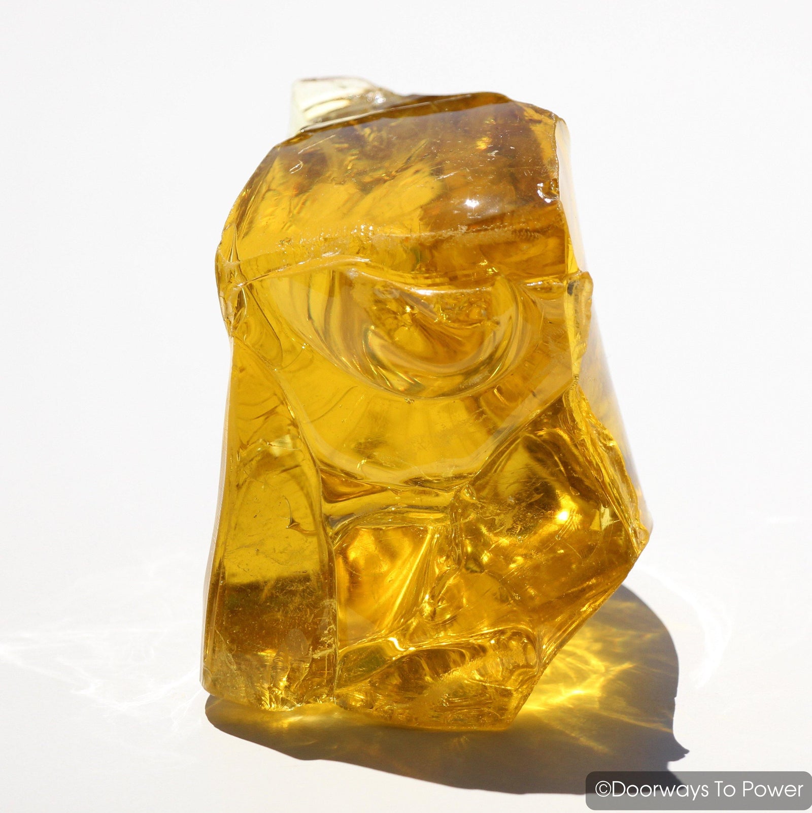 Solaris Monatomic Andara Crystal Altar Stone Light Coded 'Galactic Sun'