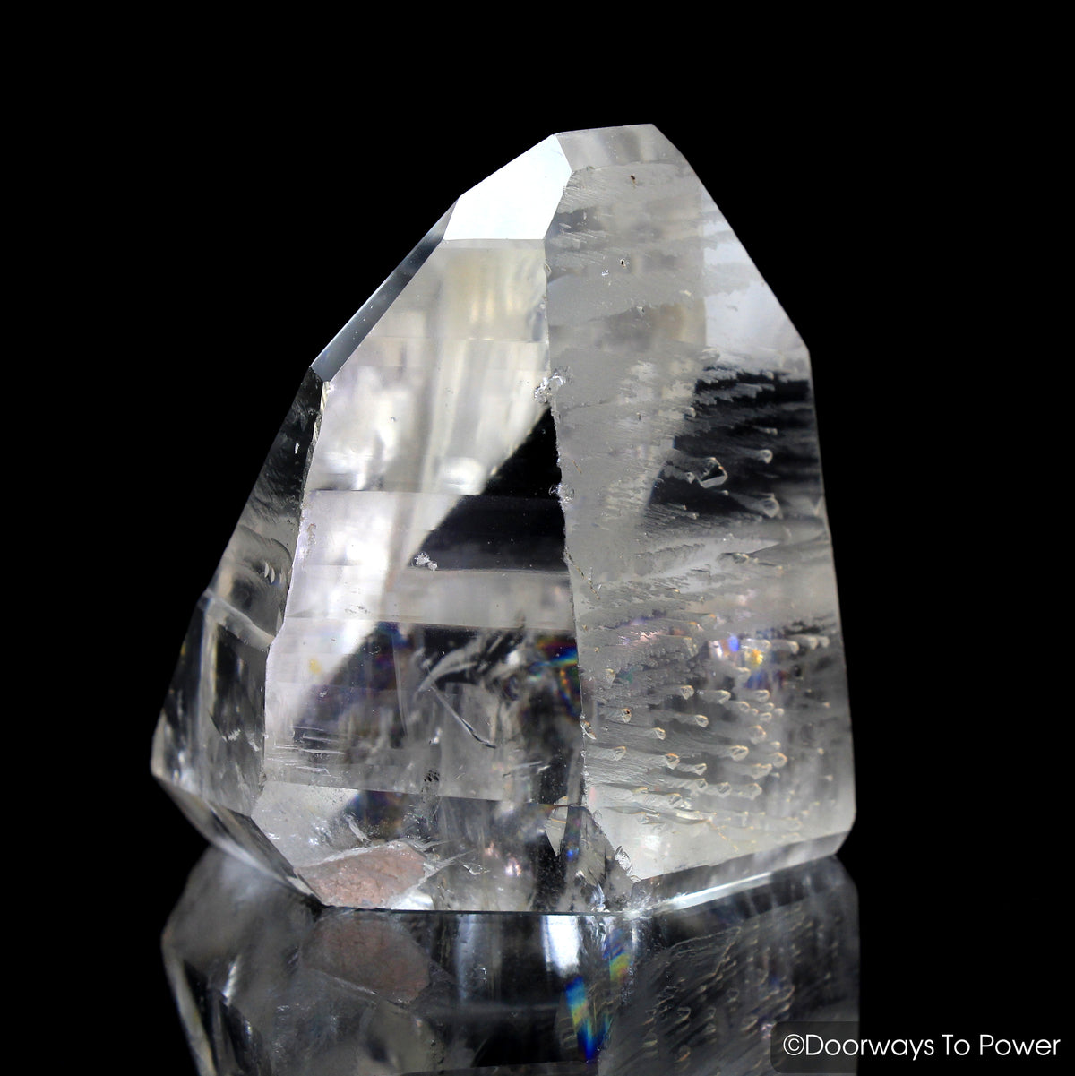 Lemurian Quartz Master Crystal 'Old Soul' Record Keeper