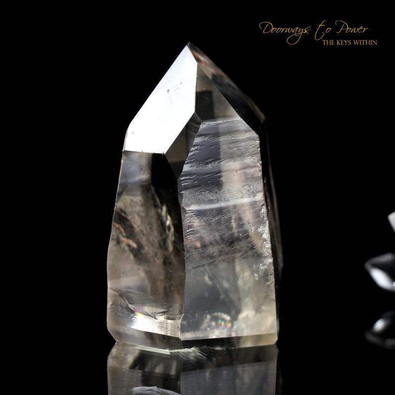 Golden Lemurian Record Keeper Crystal