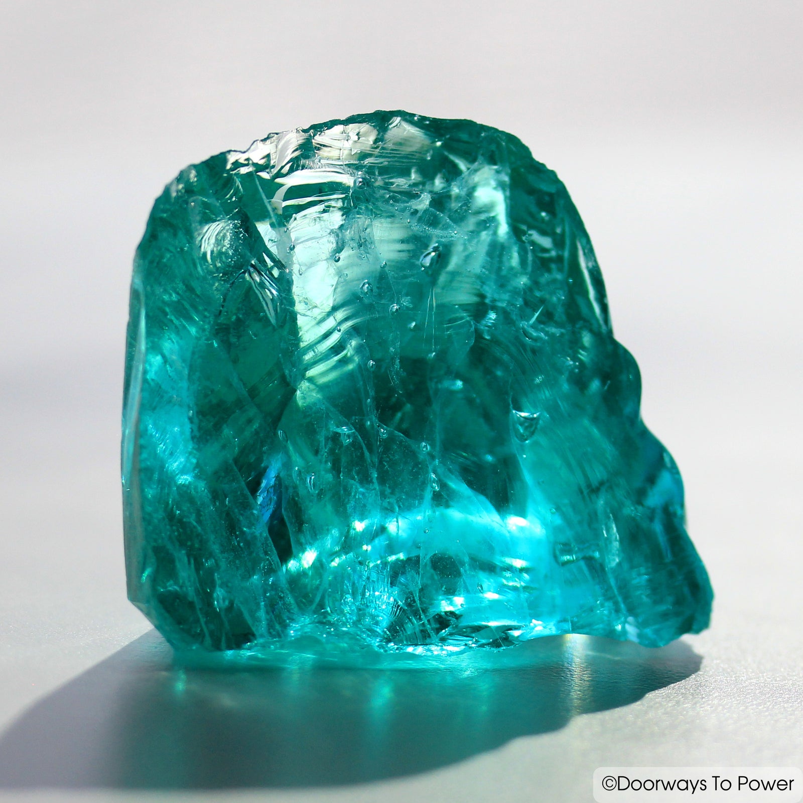 Cyan Angeles Monatomic Andara Crystal 'Celestial Messenger'