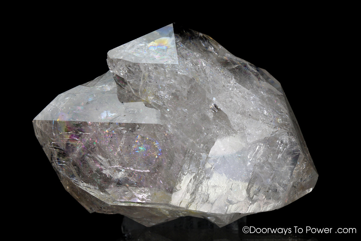 Herkimer Diamond Double Terminated Tantric Twin Record Keeper Crystal 'TWIN SOULS'