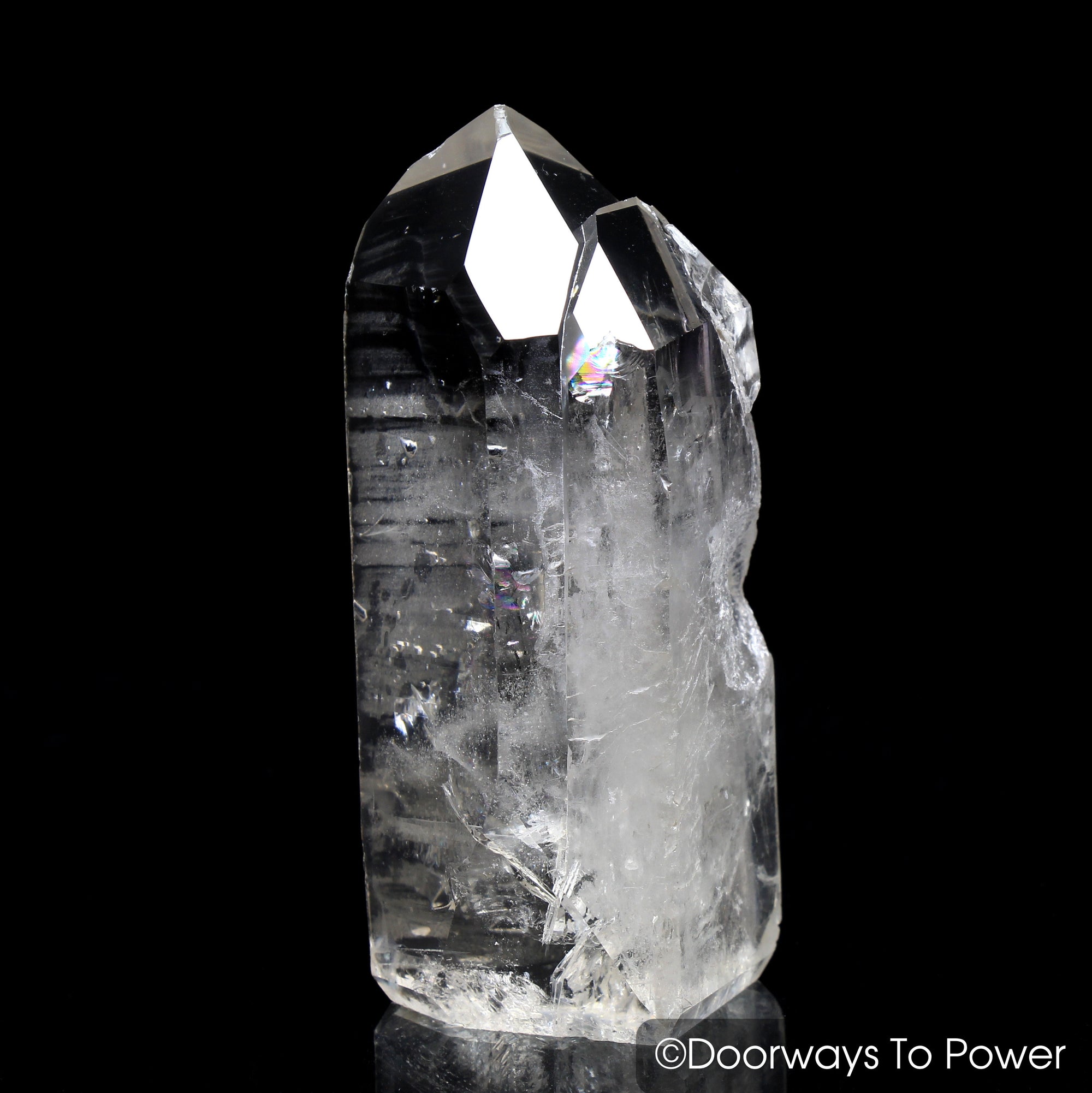 Lemurian Seed Pleiadian Starbrary Twin Master Record Keeper Crystal A +++