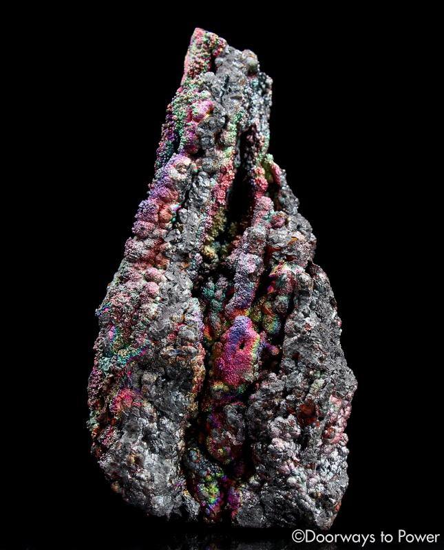 RARE Rainbow Goethite Altar Stone XL Natural Stone 'AKASHA'