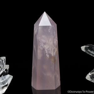 John of God Crystal Rose Quartz Casa Crystal Generator Point