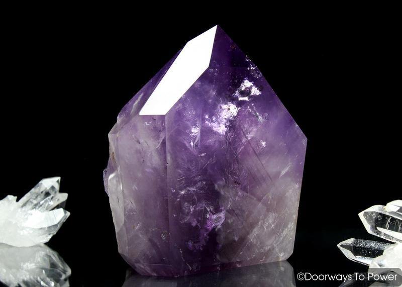 John of God Amethyst Lightbrary Quartz Devic Temple Master Record Keeper Crystal