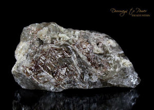 Golden Light Language Quartz Crystal