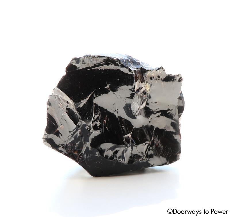 Iridium Black Monatomic Andara Crystal 'Mastery of the Mysteries'
