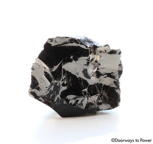 Iridium Black Monatomic Andara Crystal 'Mastery of the Mysteries'