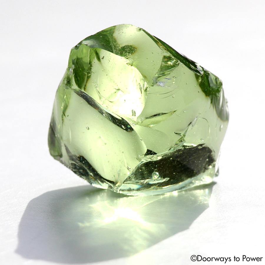 Terra Olive Earth Shaman Andara Crystal Pod 'One Who Sees in the Dark'