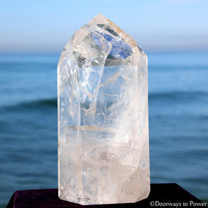 John of God Quartz Point Temple Heart Dow Master Crystal