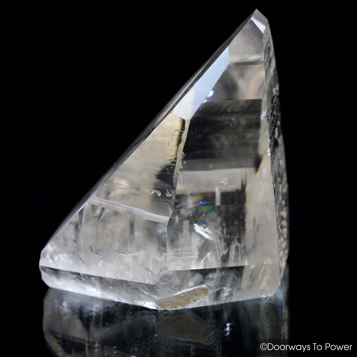 Lemurian Quartz Master Crystal 'Old Soul' Record Keeper