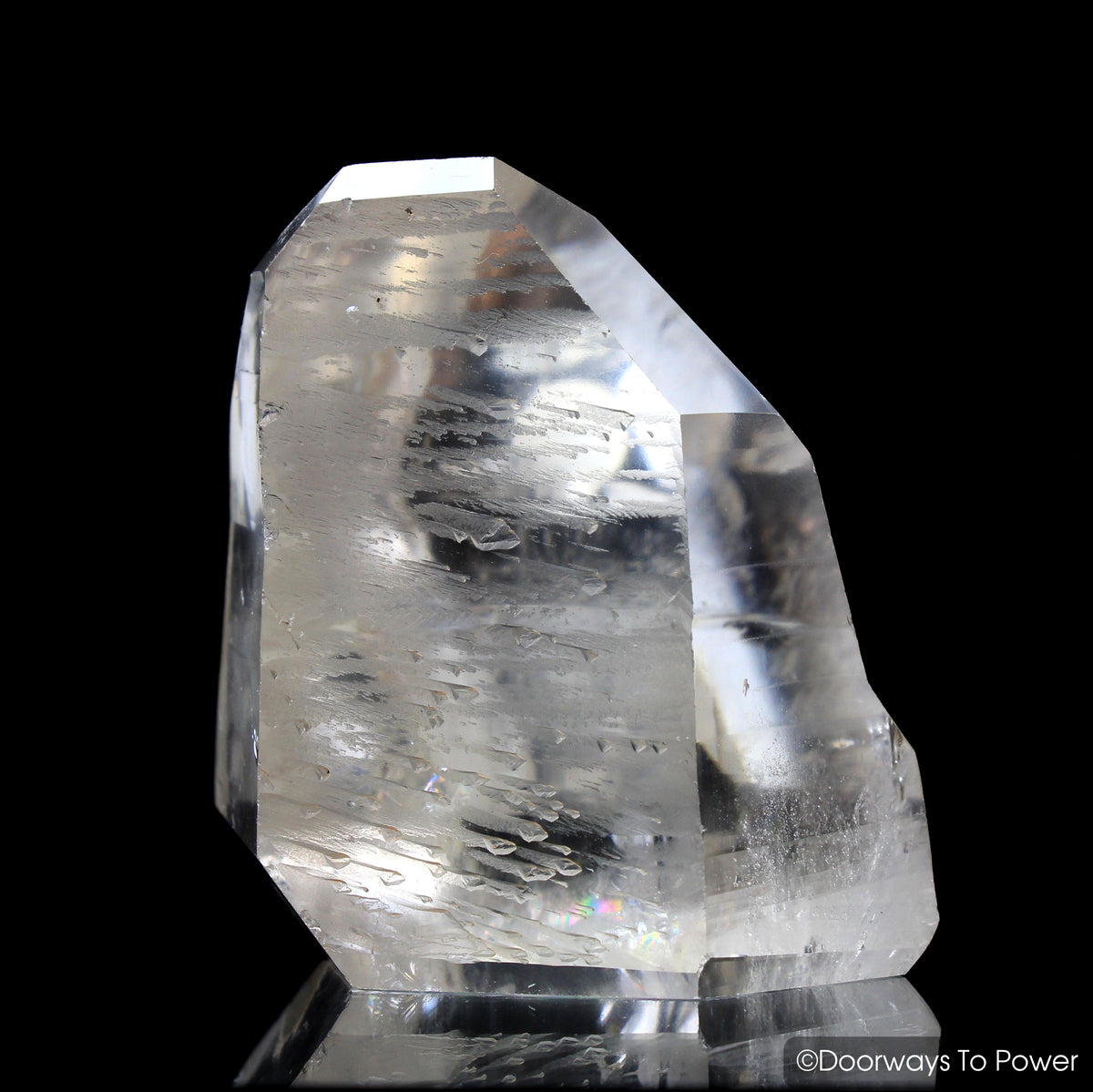Lemurian Quartz Master Crystal 'Old Soul' Record Keeper