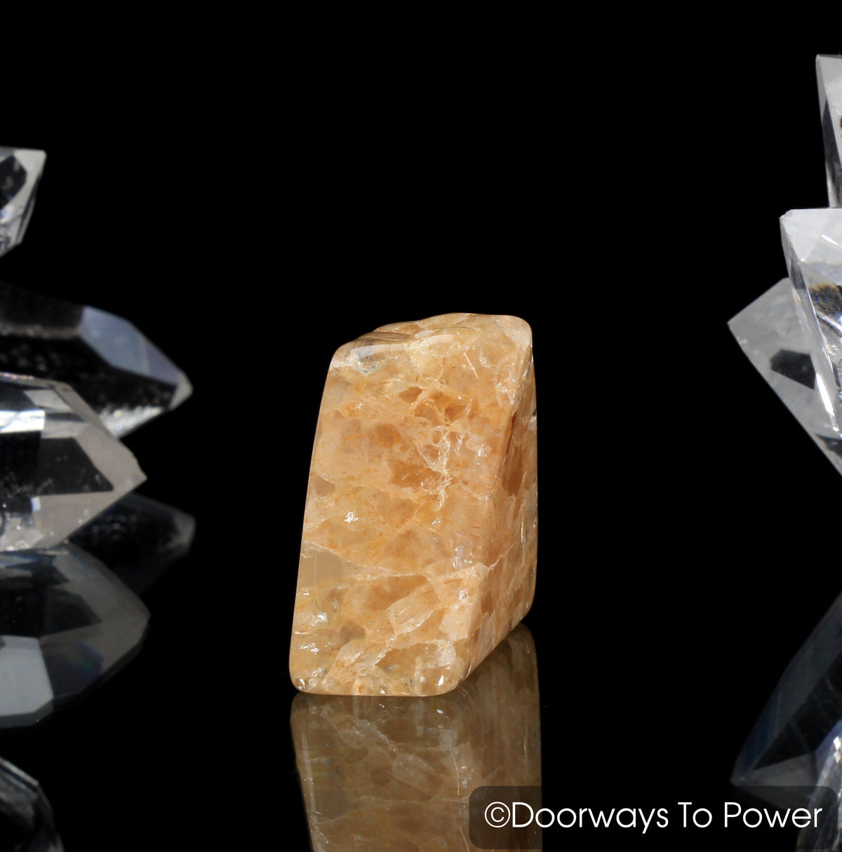 Himalaya Gold Azeztulite Crystal Polished & Azozeo Super Activated