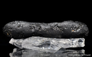 Tibetan Tektite Specimen 5" Rare & Big Synergy 12 Stone 'Museum Quality'