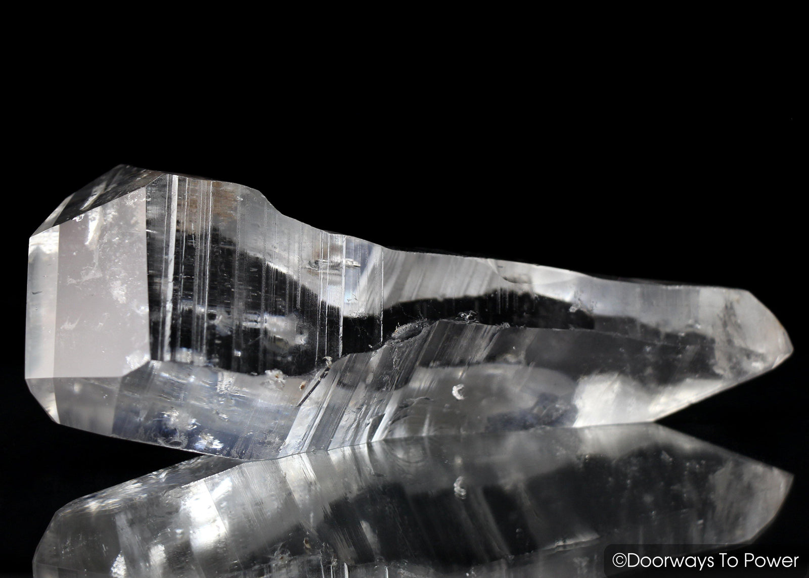 Lemurian Quartz Crystal Wand 'Era of Light' Cosmic Activation Key