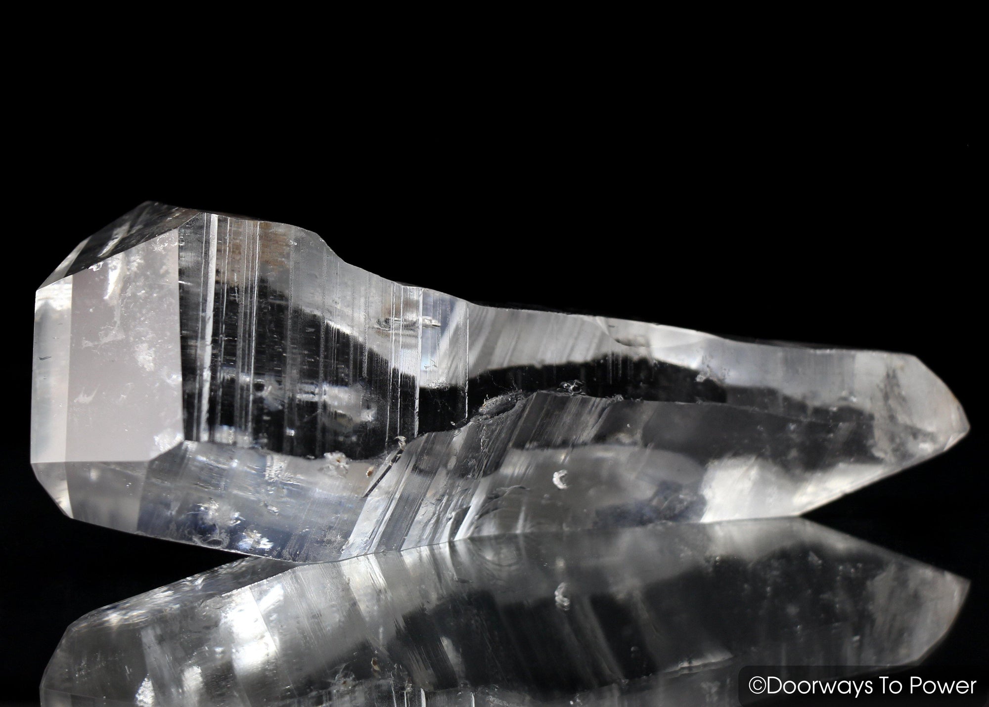 Lemurian Quartz Crystal Wand 'Era of Light' Cosmic Activation Key