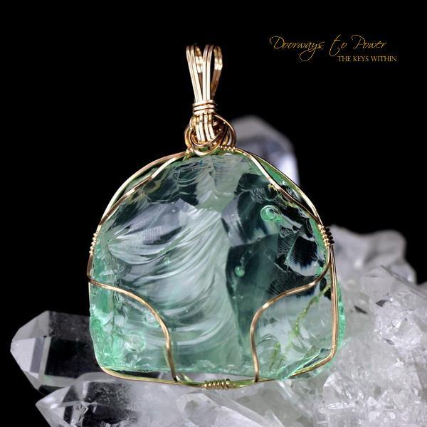 Andara Crystal Pendant Pleiadian ET Star Elder 