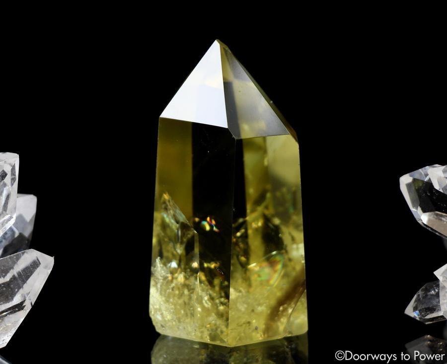 Citrine Isis Quartz Crystal Abundance Stone 