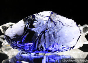 Sovereign Amethyst Monatomic Andara Crystal Glass “SAHASRARA” RARE