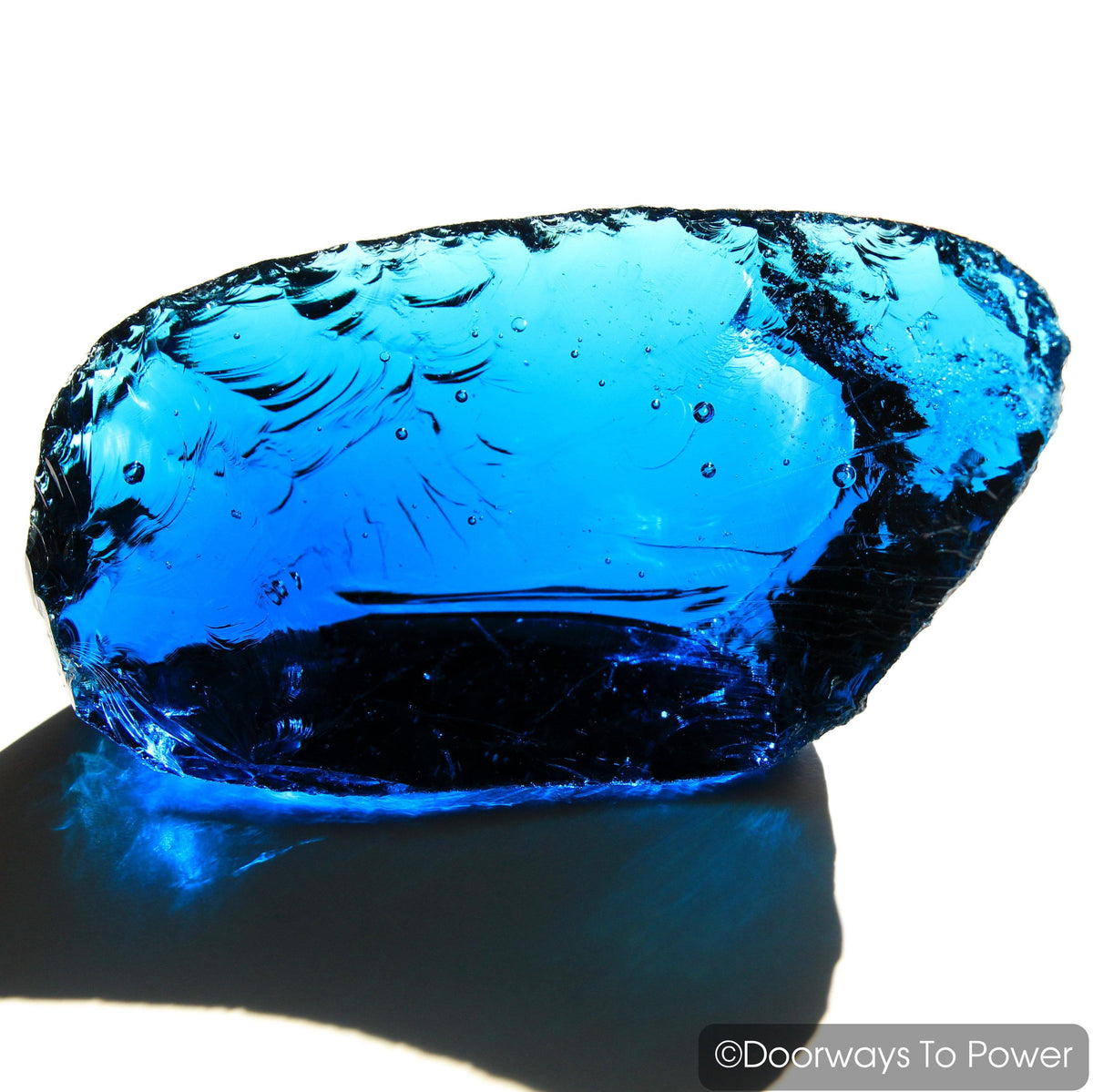 Electric Blue Atlantean Monatomic Andara Crystal 'Pleiadian Emissaries of the Light'