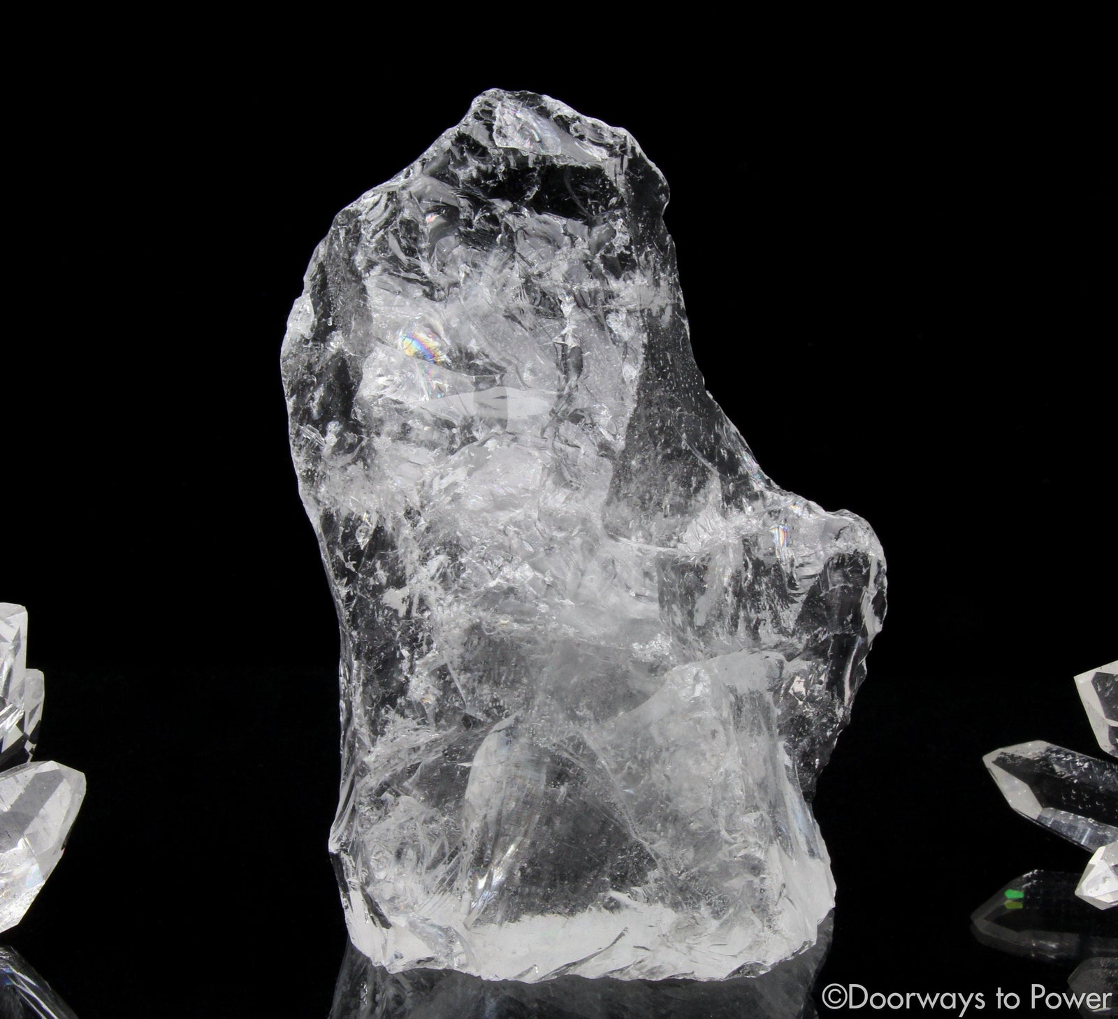 Satyaloka Azeztulite Quartz Crystal Altar Stone A++