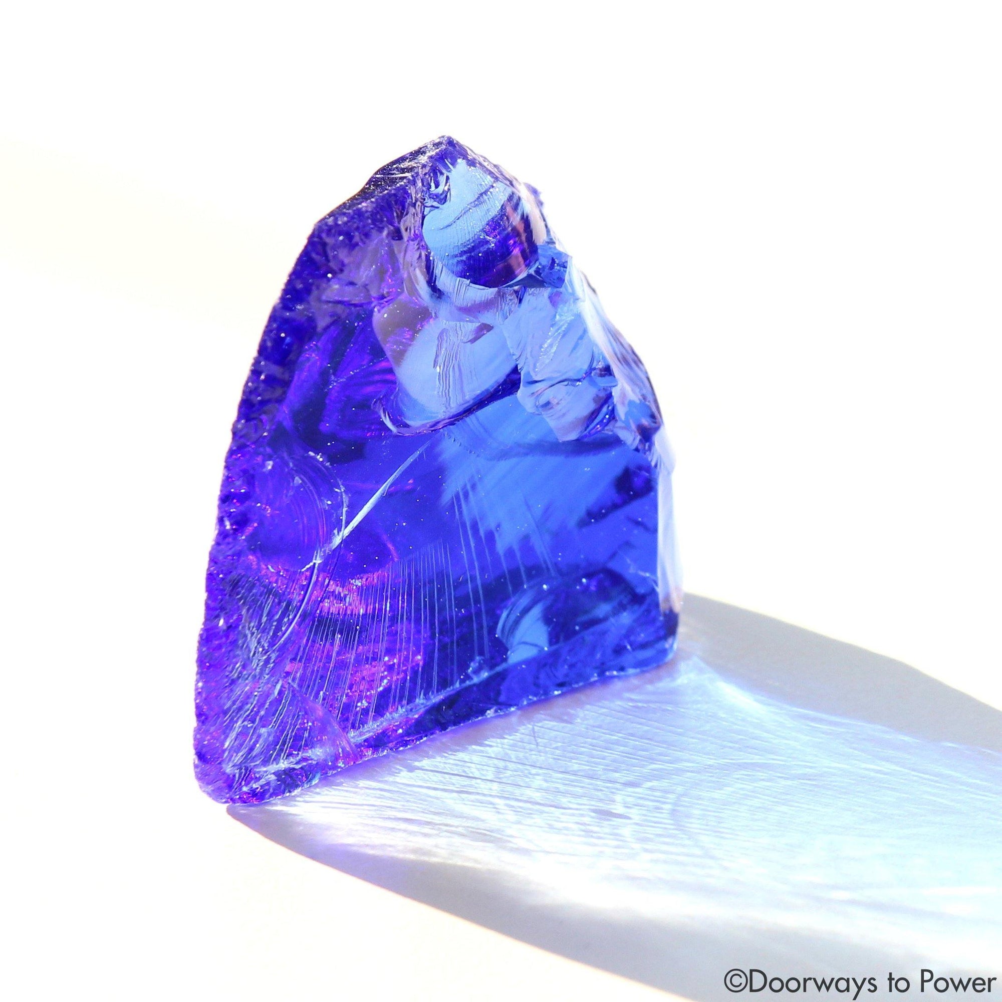 Majestic Elestial Starlight Sapphire Andara Crystal \ OverSoul \ Sixth Density Light