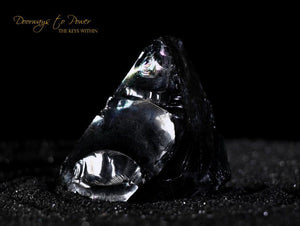 Black Monatomic Andara Mt Shasta California 