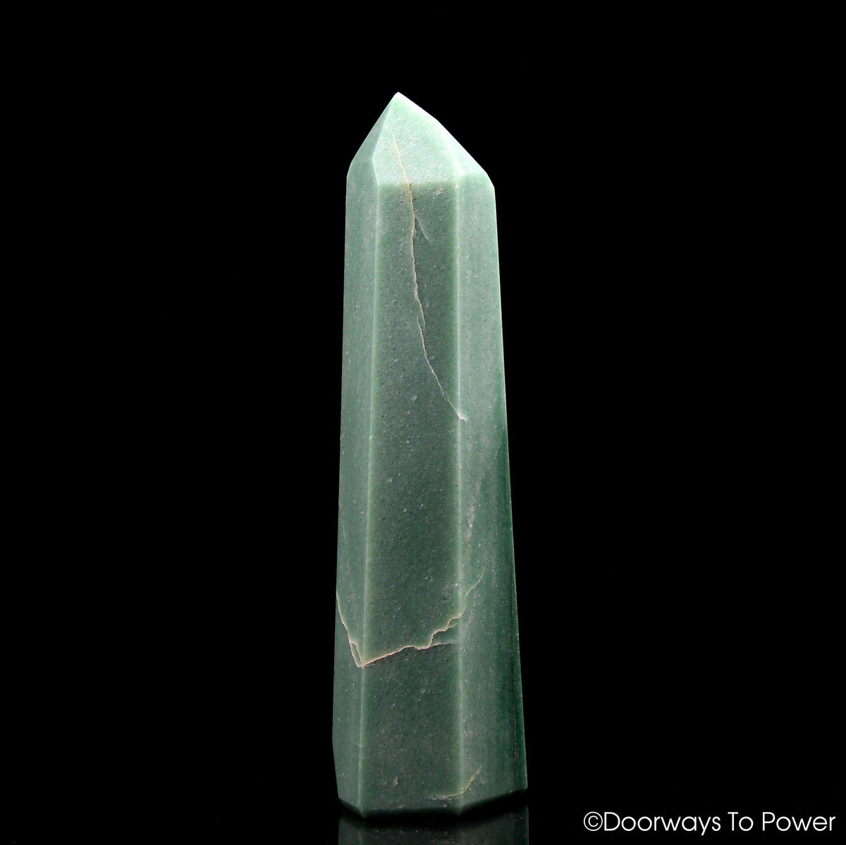 John of God Green Aventurine Master Dow Crystal 