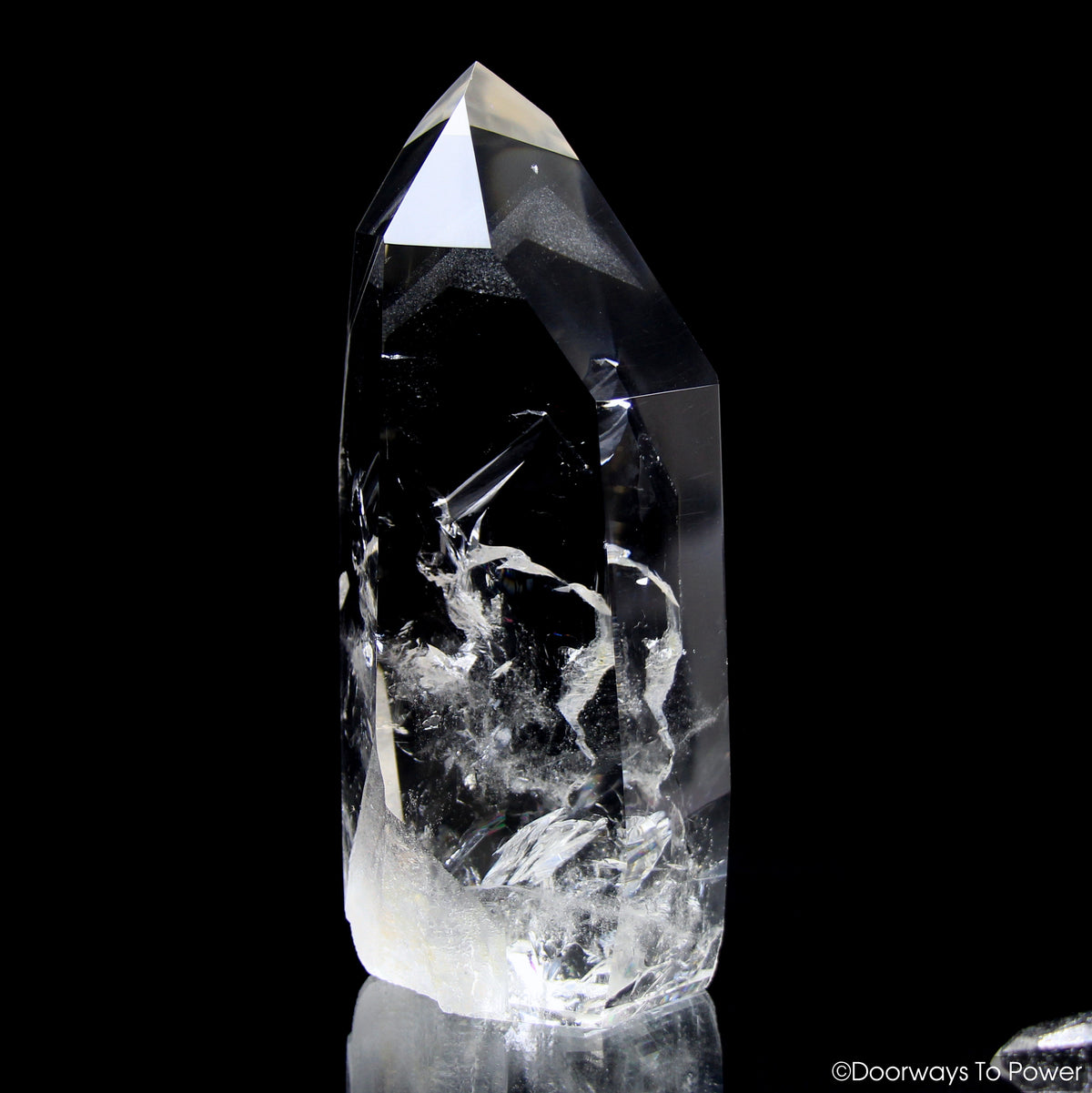 John of God Quartz Phantom Record Keeper Casa Crystal