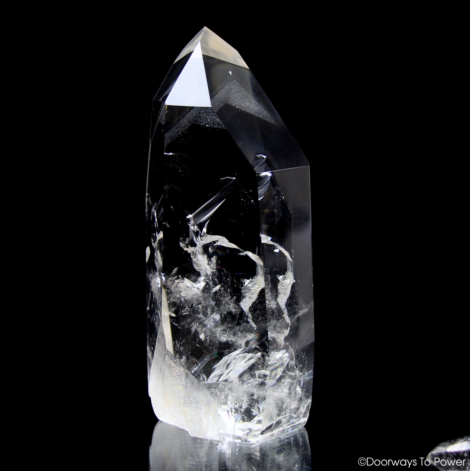 John of God Quartz Phantom Record Keeper Casa Crystal