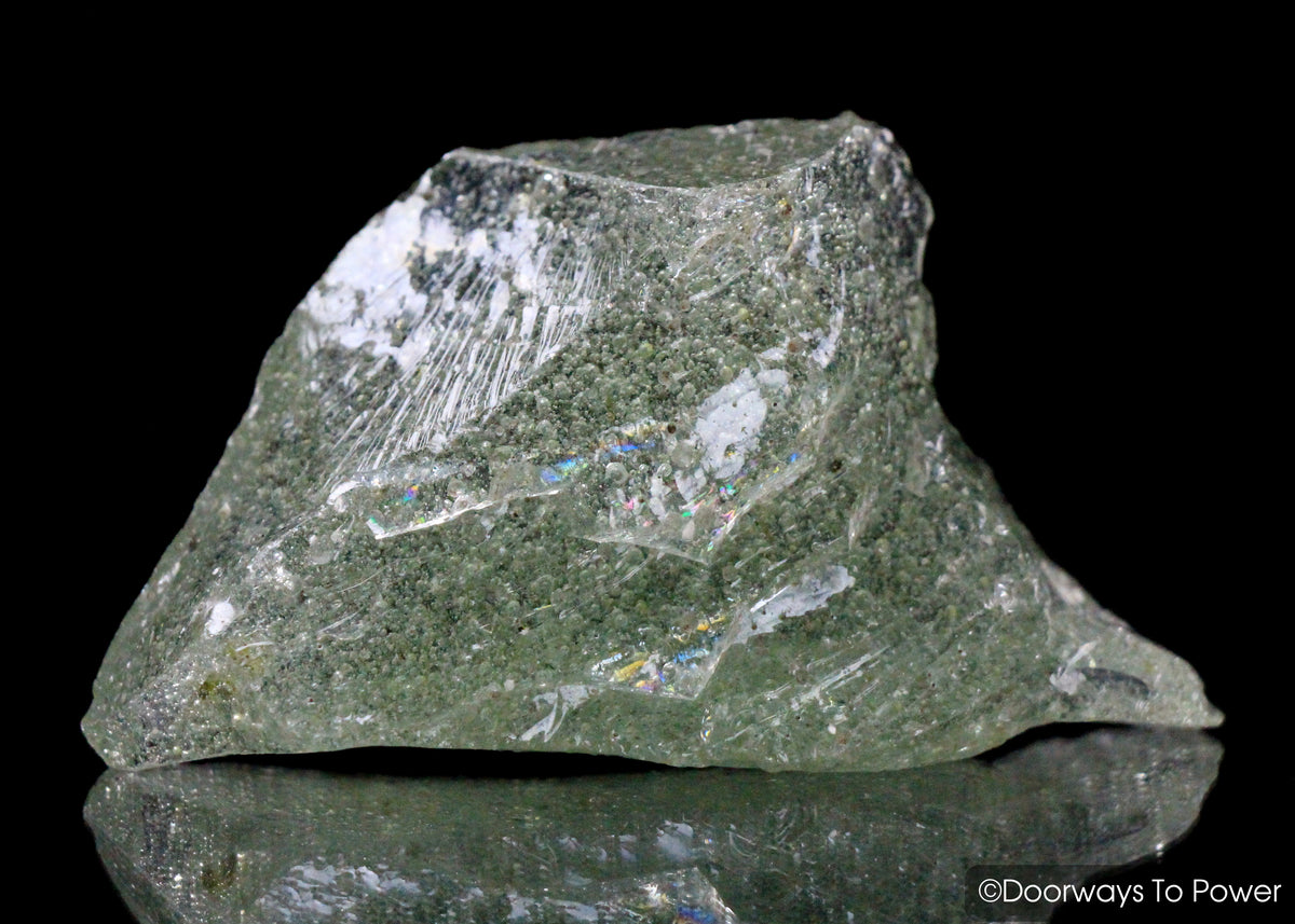 Tibetan Elder Sea Foam Andara Crystal 'Mahatmas Wisdom'