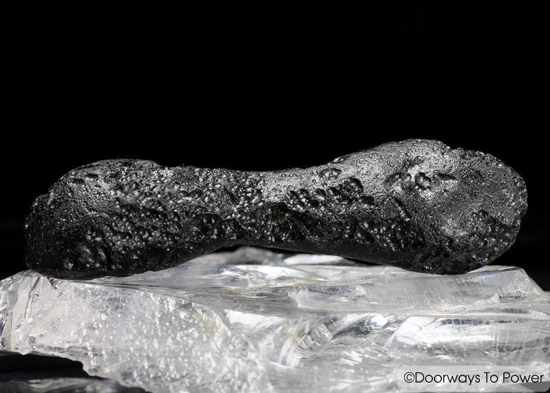 Tibetan Tektite Specimen & Synergy 12 Stone