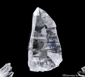 Colombian Lemurian Light Quartz Isis Crystal Point 'Illuminate'