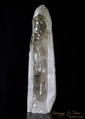 Star Mother Laser Quartz Point Crystal Sculpture 'Rare & Special'