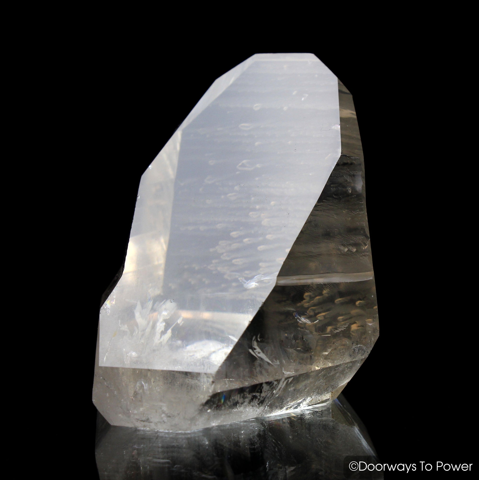 Lemurian Quartz Master Crystal 'Old Soul' Record Keeper