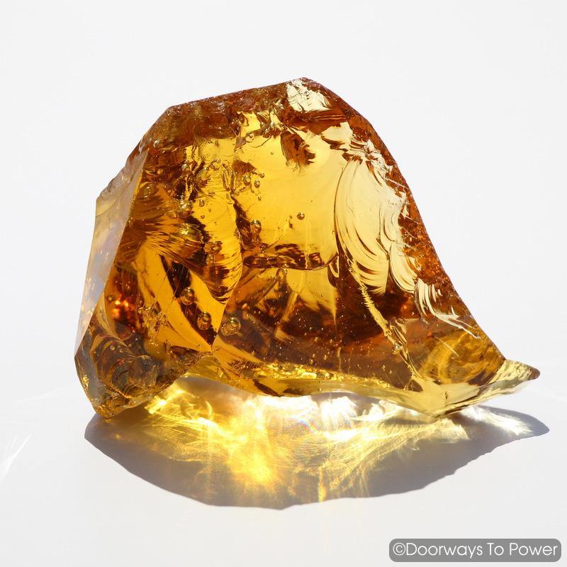 Lemurian Etherium Gold Monatomic Andara Crystal