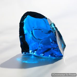 Electric Blue Atlantean Monatomic Andara Crystal
