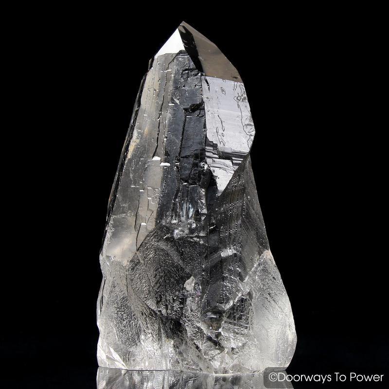Lemurian Quartz Crystal Lightbrary 'Light Language' 9D Energy Gateway