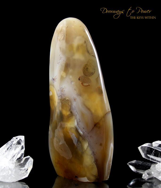 Shantilite Crystal Sculpture 'Divine Peace' Shanti Light