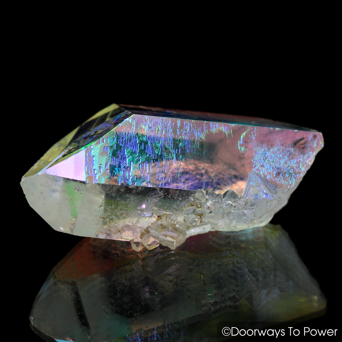 Angel Aura Lemurian Seed Quartz Pleiadian Starbrary Record Keeper Crystal