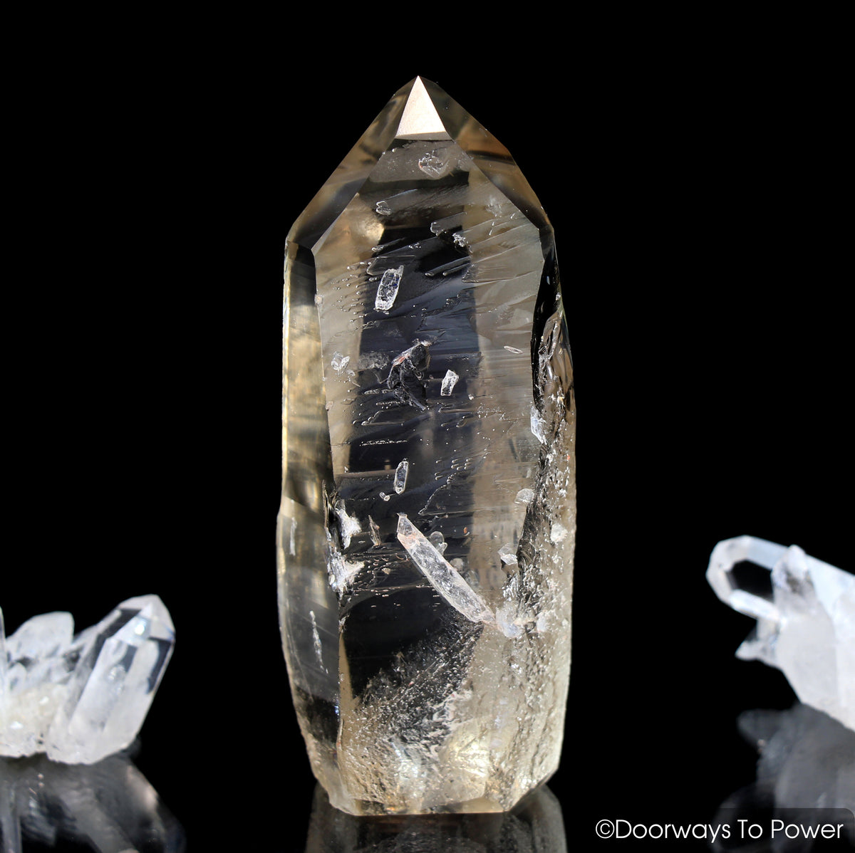 Golden Healer Lemurian Seed Temple Heart Dow Starbrary Record Keeper Crystal