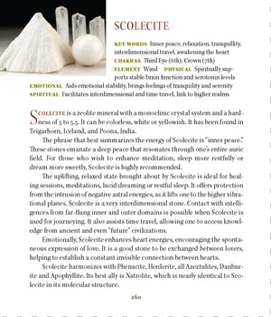 Scolecite Metaphysical Properties Meanings